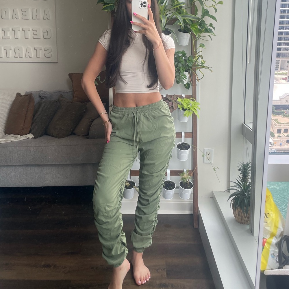 Green Cargo Pants